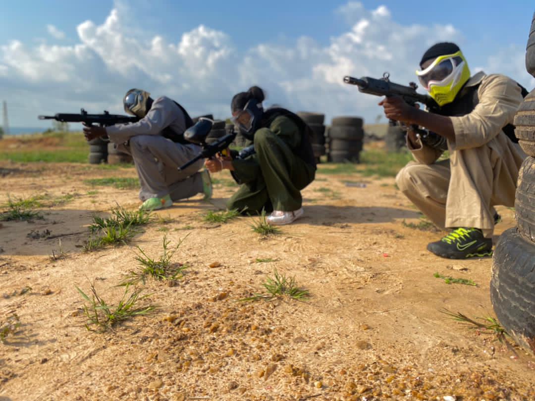 Paint ball competition